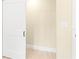 Spacious closet with sliding barn door and light neutral walls at 727 N Jefferson Ave # 727, Sarasota, FL 34237