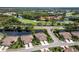 Aerial view of luxury homes and a golf course at 8737 Pebble Creek Ln, Sarasota, FL 34238