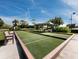 Enjoy a game of bocce ball on this well-maintained court at 8737 Pebble Creek Ln, Sarasota, FL 34238