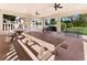 Enjoy outdoor dining in this covered picnic area at 8737 Pebble Creek Ln, Sarasota, FL 34238