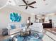 Bright living room with modern decor and open concept design at 9420 Old Hyde Park Pl, Lakewood Ranch, FL 34202