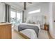 Bright bedroom with private balcony and ocean views at 105 6Th S St, Bradenton Beach, FL 34217