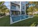 Private pool and patio, perfect for outdoor entertaining at 105 6Th S St, Bradenton Beach, FL 34217