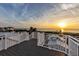 Enjoy breathtaking sunset views from this rooftop deck at 105 6Th S St, Bradenton Beach, FL 34217