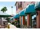 Outdoor seating at Venice storefronts at 1051 Truman St, Nokomis, FL 34275