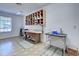Well-lit workshop space with built-in shelving at 1051 Truman St, Nokomis, FL 34275
