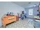 Large workshop area with storage and workbenches at 1051 Truman St, Nokomis, FL 34275