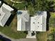 Aerial view of home and surrounding landscape at 1312 Stafford Ln # 1427, Sarasota, FL 34232