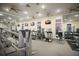 Modern gym with various exercise equipment at 15404 Trinity Fall Way, Bradenton, FL 34212