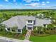 Community center with pool and golf course views at 16415 Isola Pl, Bradenton, FL 34211
