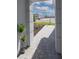 Brick paved walkway leading to the front door of the house at 16415 Isola Pl, Bradenton, FL 34211