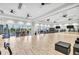 Fitness studio with hardwood floors and large mirrors at 16415 Isola Pl, Bradenton, FL 34211