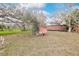 Chicken coop in a spacious backyard at 27651 State Road 64 E, Myakka City, FL 34251