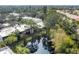 Aerial showing building location and surrounding neighborhood at 277 Sherwood Dr # 277D, Bradenton, FL 34210