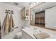 Clean bathroom with a vanity, shower/tub combo, and updated fixtures at 277 Sherwood Dr # 277D, Bradenton, FL 34210