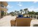 Large patio perfect for relaxing and entertaining at 340 S Palm Ave # Pl1, Sarasota, FL 34236