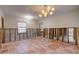 Dining Room under renovation with tile floors at 3712 Sandspur Ln, Nokomis, FL 34275