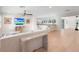 Open floor plan showcasing living, kitchen, and dining areas at 4810 Bay Shore Rd, Sarasota, FL 34234