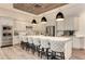 Modern community kitchen with stainless steel appliances and an island at 5401 Manchini St, Sarasota, FL 34238
