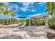 Relaxing lounge area with shaded seating at 5401 Manchini St, Sarasota, FL 34238