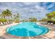 Expansive resort-style pool and patio area at 5401 Manchini St, Sarasota, FL 34238