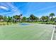 Outdoor basketball court perfect for friendly games at 5755 Woodland Sage Dr, Sarasota, FL 34238