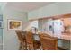 Kitchen boasts granite countertops and breakfast bar with seating at 610 Estuary Dr # 610, Bradenton, FL 34209