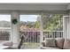 Sunroom with view of lush green landscape at 610 Estuary Dr # 610, Bradenton, FL 34209