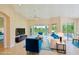 Bright living room with golf course views at 9435 Discovery Ter # 202D, Bradenton, FL 34212