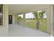 Covered patio overlooking the golf course at 9435 Discovery Ter # 202D, Bradenton, FL 34212