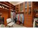 Large walk-in closet with ample shelving and hanging space at 10309 Riverbank Ter, Bradenton, FL 34212