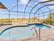 Screened pool and spa with water feature at 11740 Rive Isle Run, Parrish, FL 34219