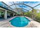 Enjoy this beautiful pool and screened-in patio with plenty of space for lounging at 12941 Bliss Loop, Bradenton, FL 34211