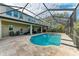 Resort-style pool with screened enclosure and ample space for relaxation at 12941 Bliss Loop, Bradenton, FL 34211