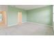 Large bedroom with light green walls and grey carpet at 15127 Lyla Ter, Bradenton, FL 34211