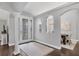 Bright and airy foyer with hardwood floors and high ceilings at 16621 Berwick Ter, Lakewood Ranch, FL 34202