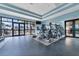 Fitness center with cardio equipment and natural light at 16621 Berwick Ter, Lakewood Ranch, FL 34202