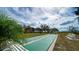 Outdoor shuffleboard courts with benches and a relaxing view at 2621 Golf Course Dr # 401, Sarasota, FL 34234