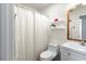 Clean bathroom with updated vanity and shower at 2764 Hidden Lake Blvd # 2764, Sarasota, FL 34237