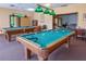 Two billiard tables in a well-lit game room at 2764 Hidden Lake Blvd # 2764, Sarasota, FL 34237