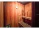 Clean and well-maintained sauna with wooden benches at 2764 Hidden Lake Blvd # 2764, Sarasota, FL 34237