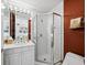 Bathroom boasts a shower and updated fixtures at 3060 Grand Bay Blvd # 113, Longboat Key, FL 34228