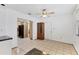 Bright dining area with tile floor and view of kitchen at 3231 Yorktown St, Sarasota, FL 34231