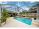 Enjoy this refreshing pool and patio area at 3506 Culpepper Ter, North Port, FL 34286