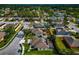 Aerial view showing a house in a residential area near a large body of water at 363 64Th Avenue E Cir, Bradenton, FL 34203