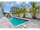 Relaxing pool area with patio and lounge chairs at 363 64Th Avenue E Cir, Bradenton, FL 34203