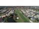 Aerial view of community and golf course at 4202 Caddie E Dr # 102, Bradenton, FL 34203