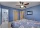 Bedroom with double bed and ensuite bathroom access at 5117 6Th Avenue W Dr, Bradenton, FL 34209