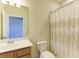 Small bathroom with shower/tub combo at 6512 Willowshire Way, Bradenton, FL 34212