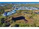 Aerial view of Fiddler's Green community, showcasing the location of the property and surrounding landscape at 6800 Placida Rd # 2017, Englewood, FL 34224